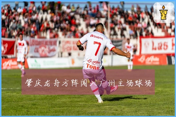 肇庆龙舟方阵闯入广州主场球场